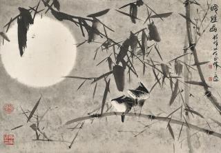 Han Tianheng - Resting Under Moonlight