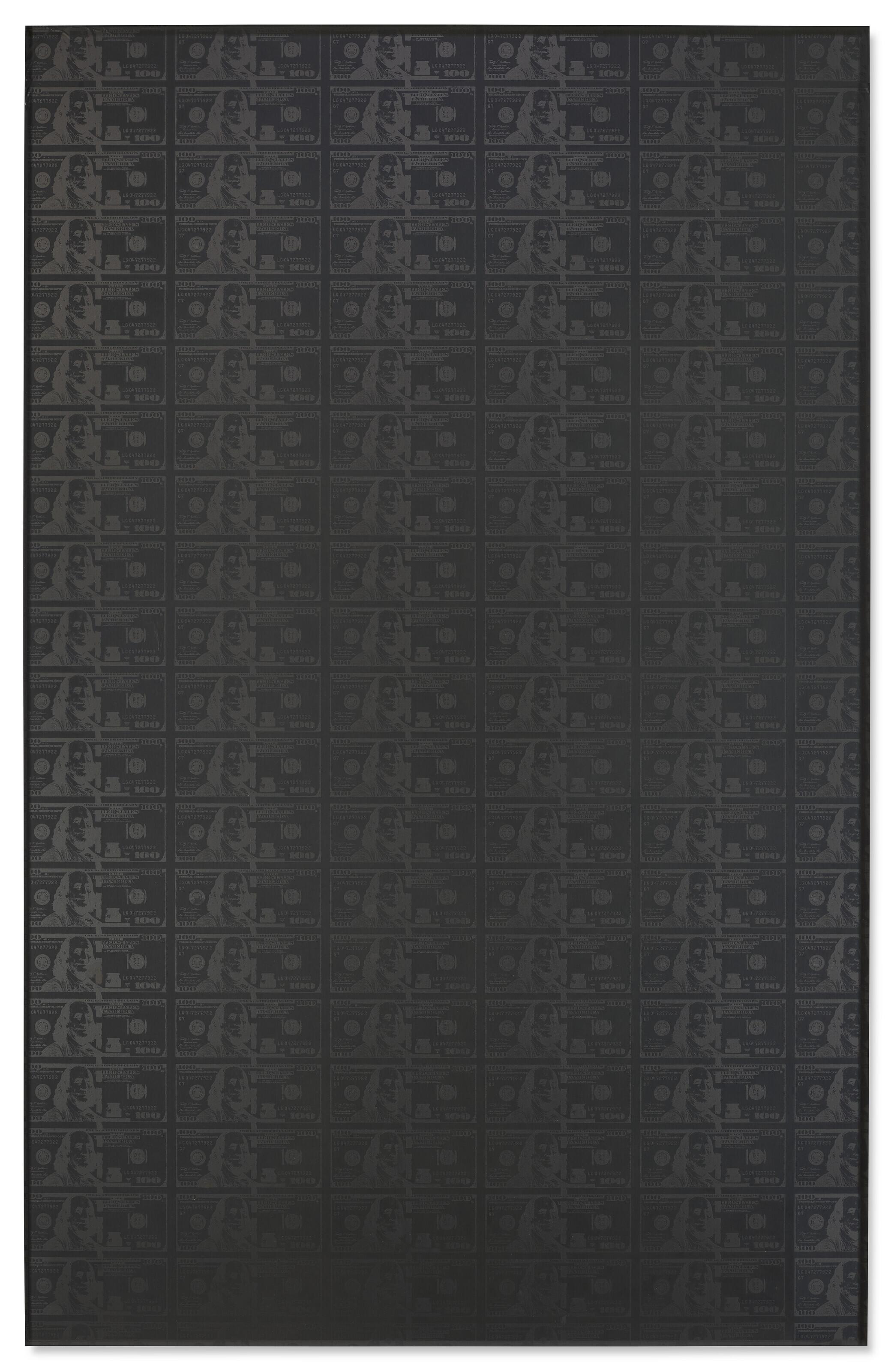 Hank Willis Thomas - 126 Hundred Dollar Bills (Black)