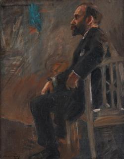 Hanna Hirsch-Pauli - Portrait of the author Klas Fåhraeus (1863-1944)
