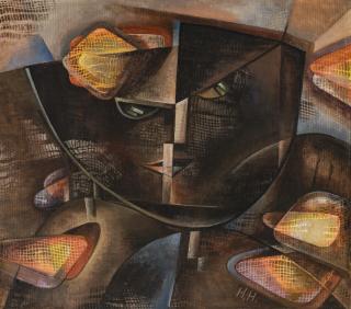 Hannah Höch - Doppelkopf