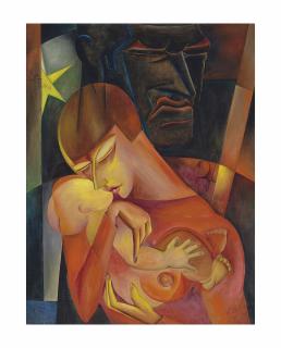 Hannah Höch - Frau und Saturn