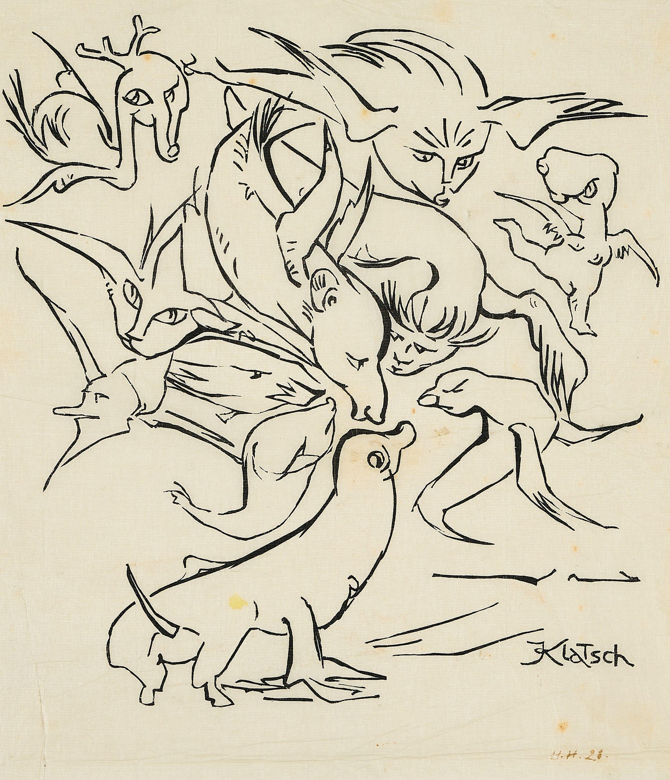 Hannah Höch - Klatsch.