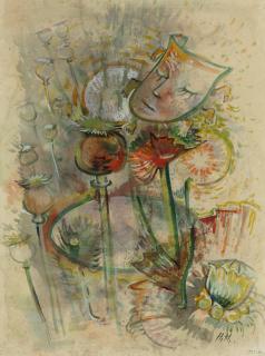 Hannah Höch - Maske und Mohn