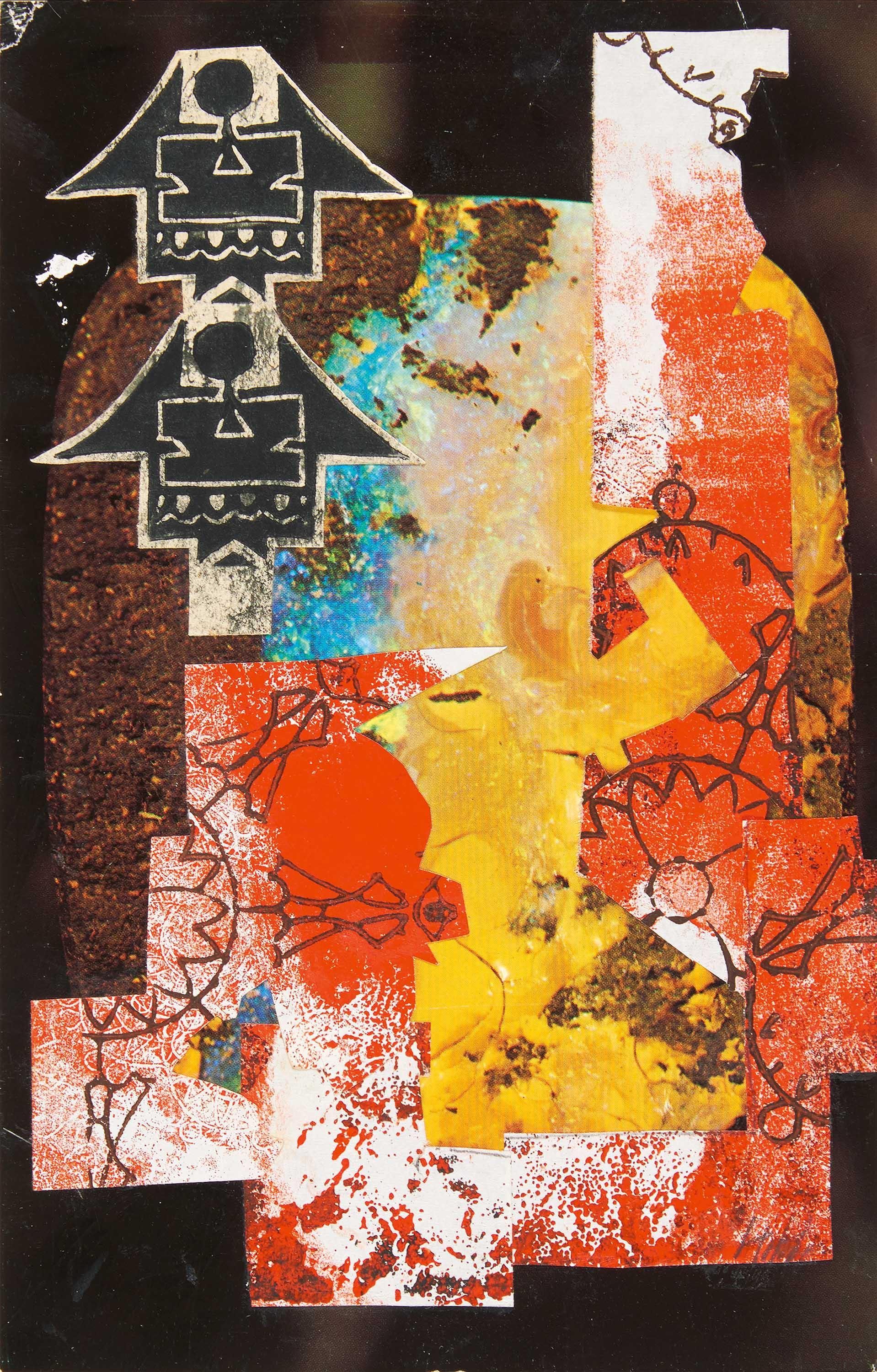 Hannah Höch - Ohne Titel (Zwei schwarze Engel).