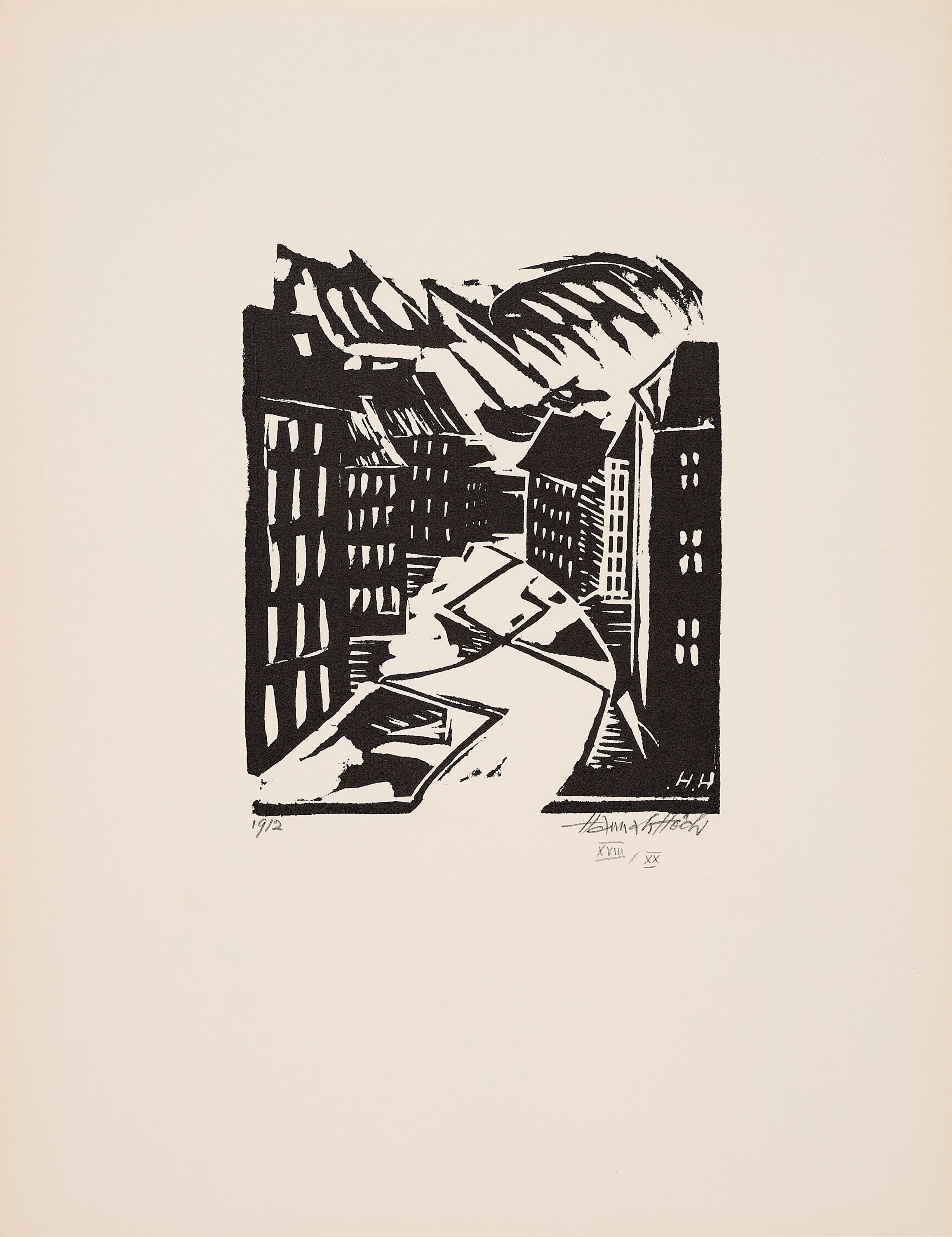 Hannah Höch - Straßenansicht.