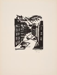 Hannah Höch - Straßenansicht.