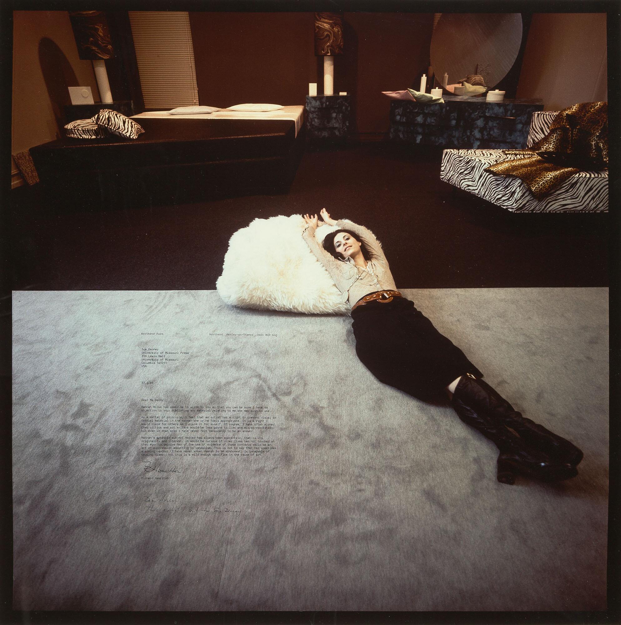 Hannah Wilke - Hannah in Claes Oldenburg’s Bedroom.