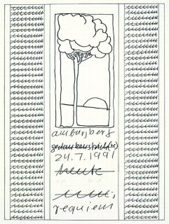 Hanne Darboven - Am Burgberg - Requiem