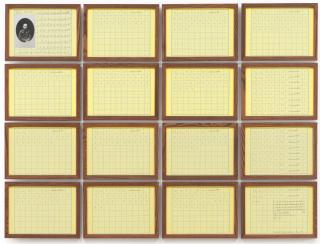 Hanne Darboven - Dostojewski, 12 Months (June)