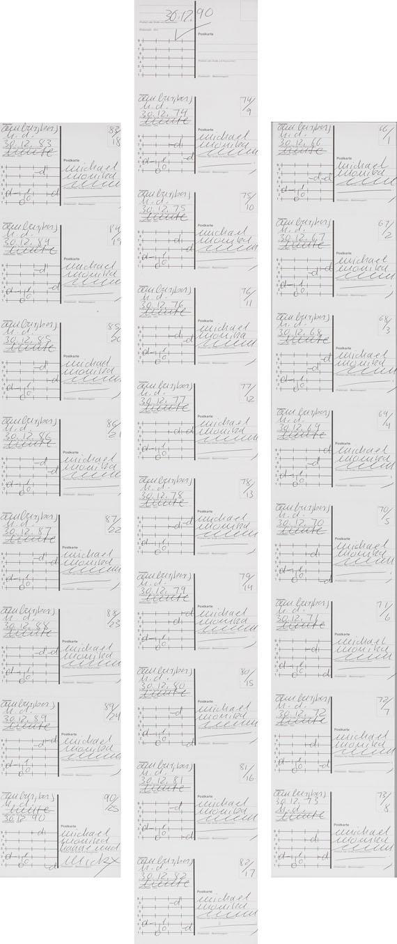 Hanne Darboven - Ein Viertel Jahrhundert