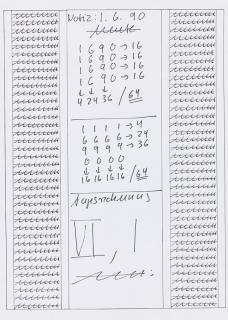 Hanne Darboven - Für Sol LeWitt