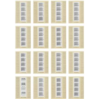 Hanne Darboven - German 30. Variante (16 Parts)