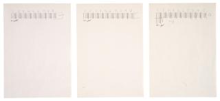 Hanne Darboven - Senza titolo