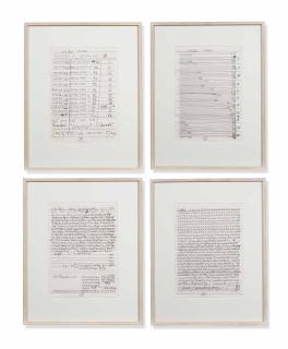 Hanne Darboven - Untitled (Brief)