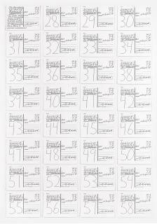 Hanne Darboven - Untitled