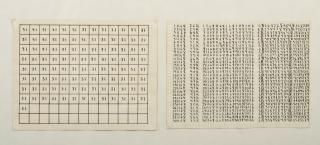 Hanne Darboven - Untitled