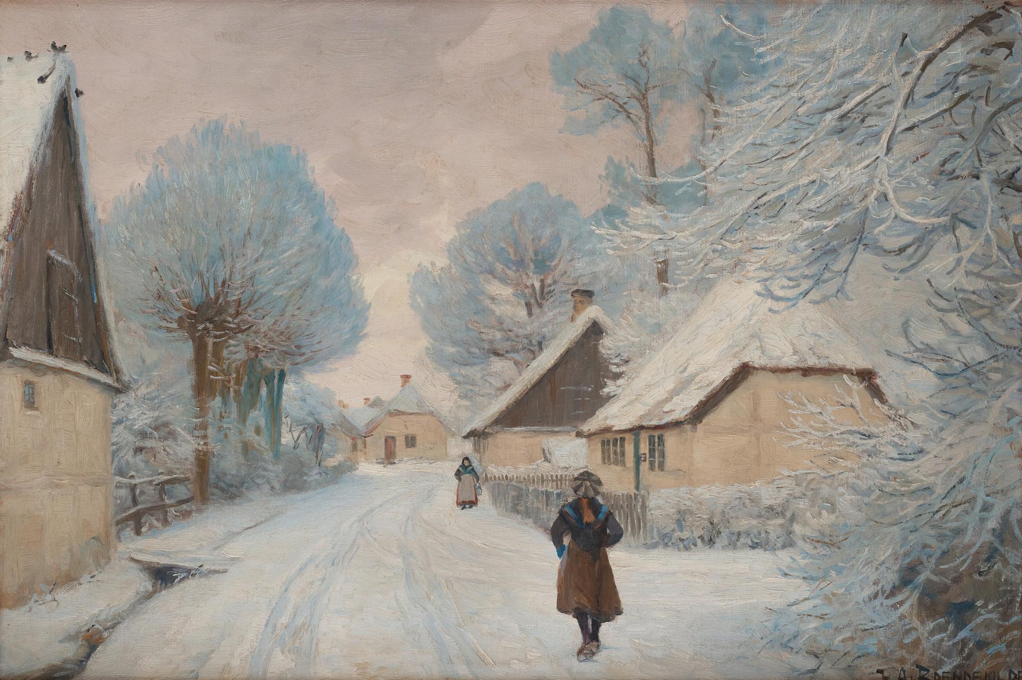 Hans Andersen Brendekilde - View from Naestved