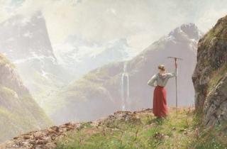 Hans Andreas Dahl - Admiring the View