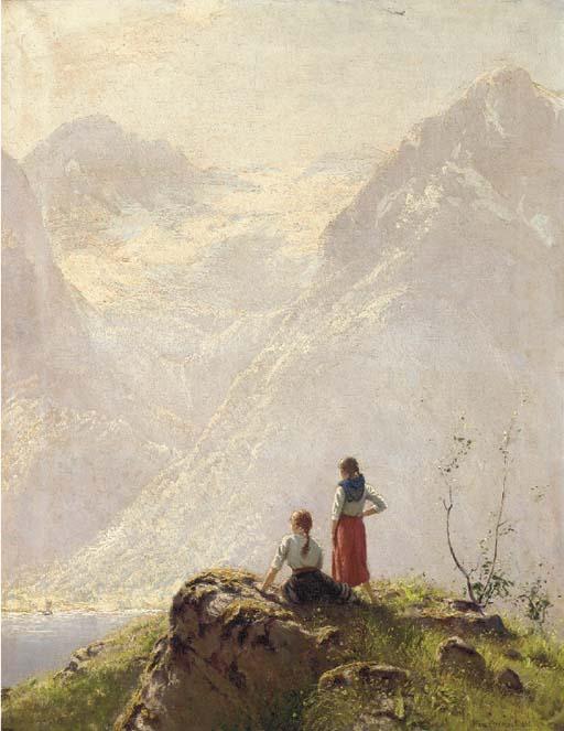 Hans Andreas Dahl - Admiring the view