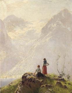 Hans Andreas Dahl - Admiring the view