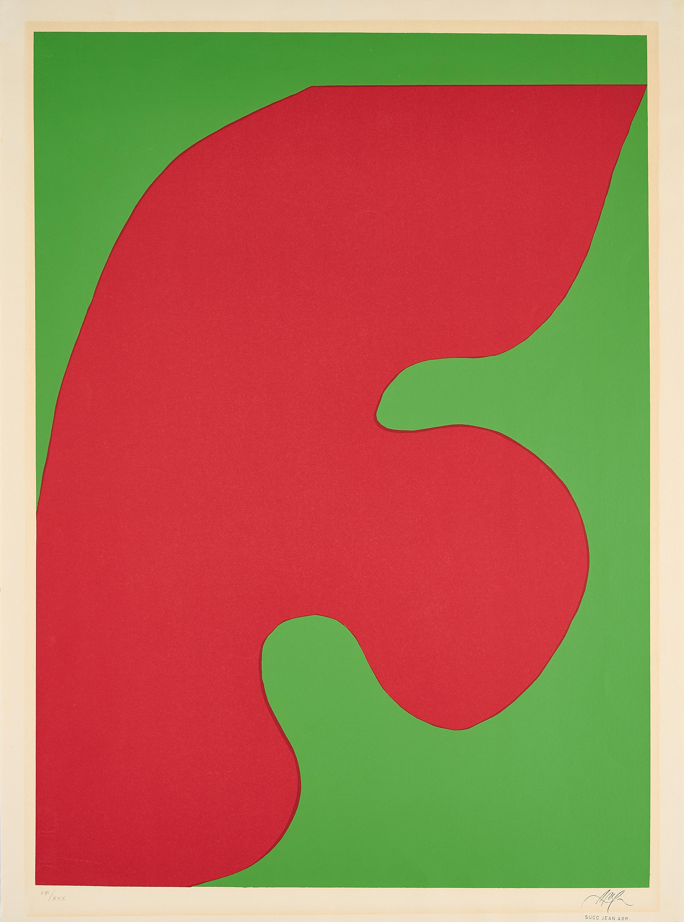 Hans Arp - Affiche St. Gallen II.