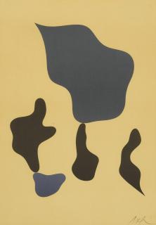 Hans Arp - Composition Mit Fünf Formen; And Compositon (Arntz 358 & 362) 