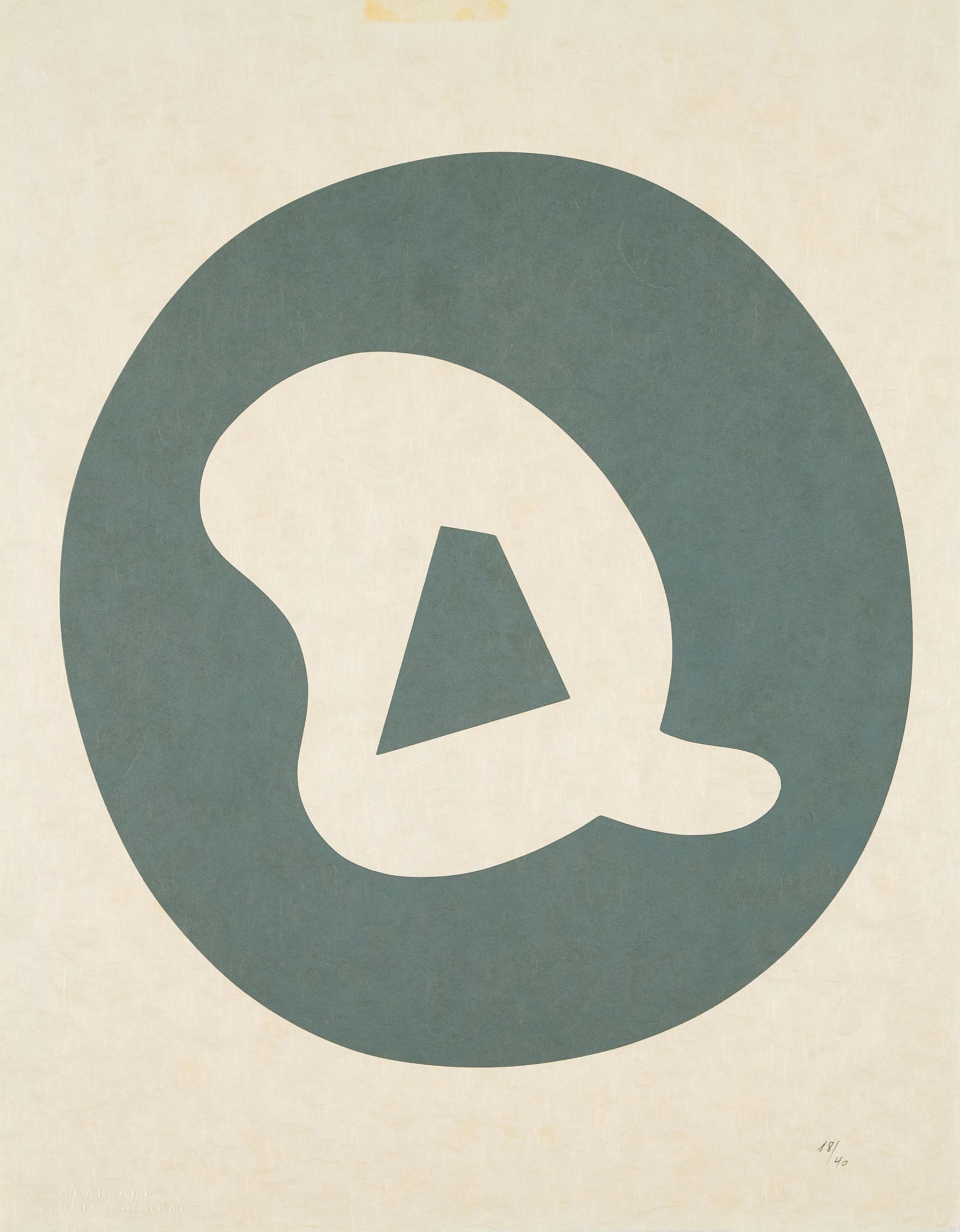 Hans Arp - Soleil Recerclé Etui (Aus: Soleil Recerclé. Poèmes).