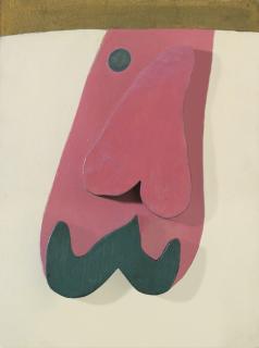 Hans Arp - Tête Au Nez Rouge