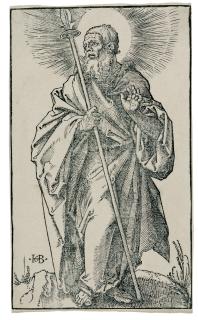 Hans Baldung - Der Apostel Thomas.