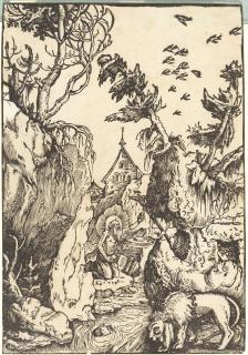 Hans Baldung - Der Hl. Hieronymus in der Wüste