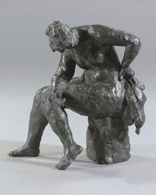 Hans Bayens - A Seated Nude