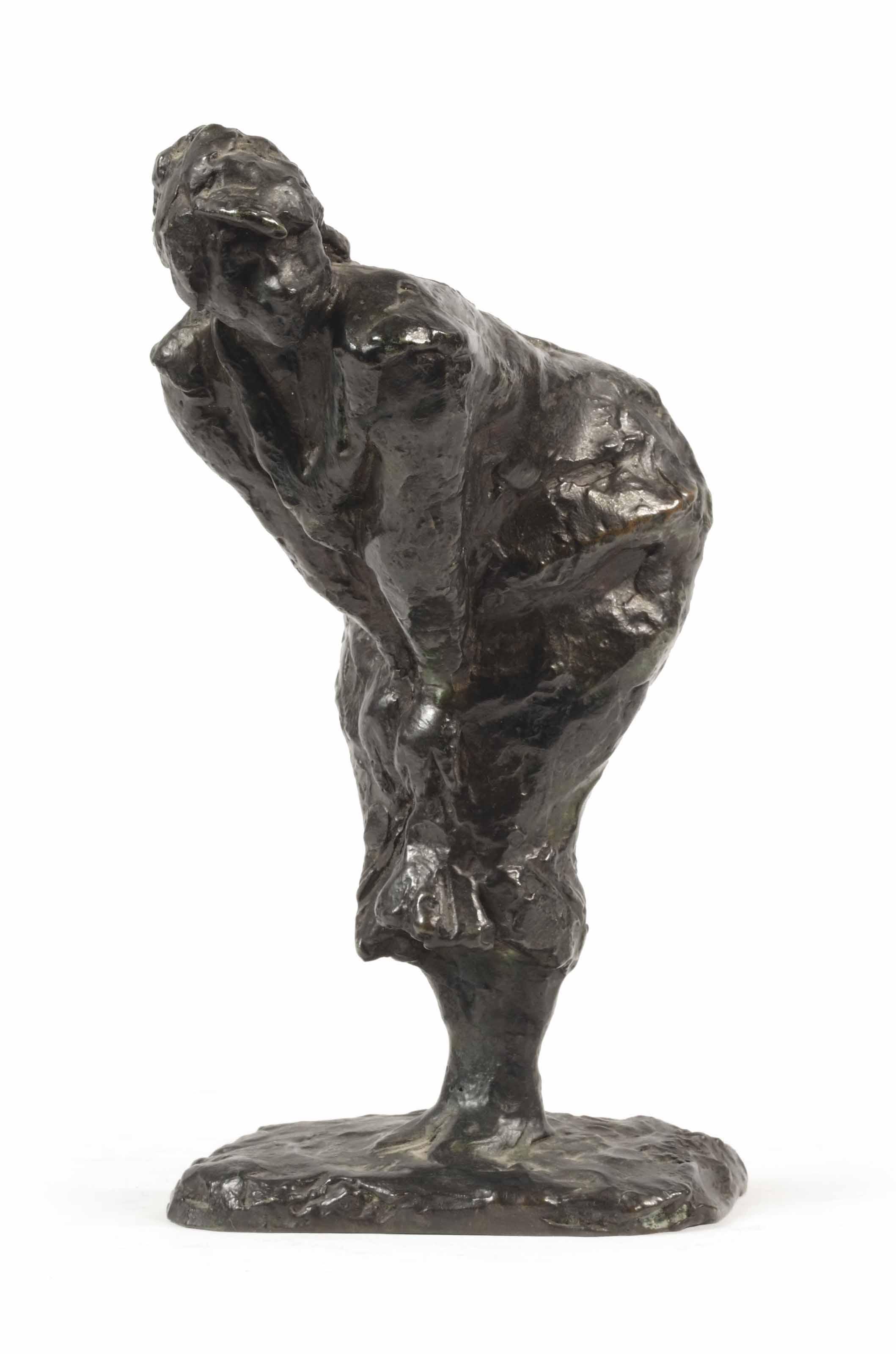 Hans Bayens - Bending woman