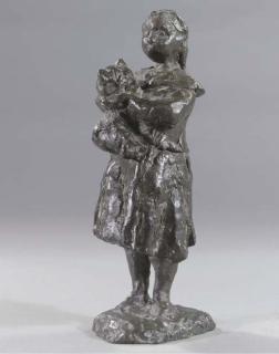 Hans Bayens - Girl With Teddy Bear