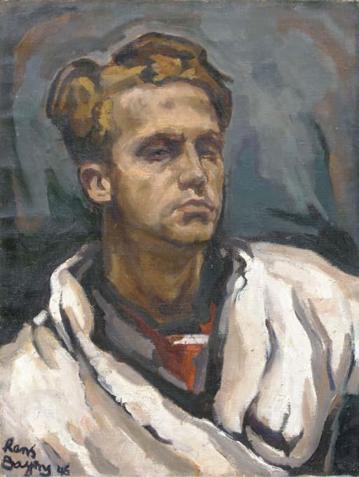 Hans Bayens - Self portrait