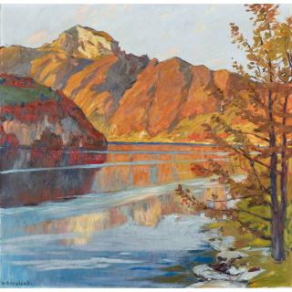 Hans Beat Wieland - Herbstsonne, 1927 Autumn Sun, 1927