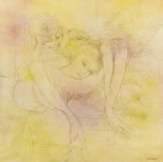 Hans Bellmer - Deux Femmes Allongées