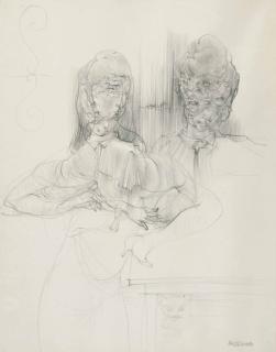 Hans Bellmer - Deux têtes interprétées