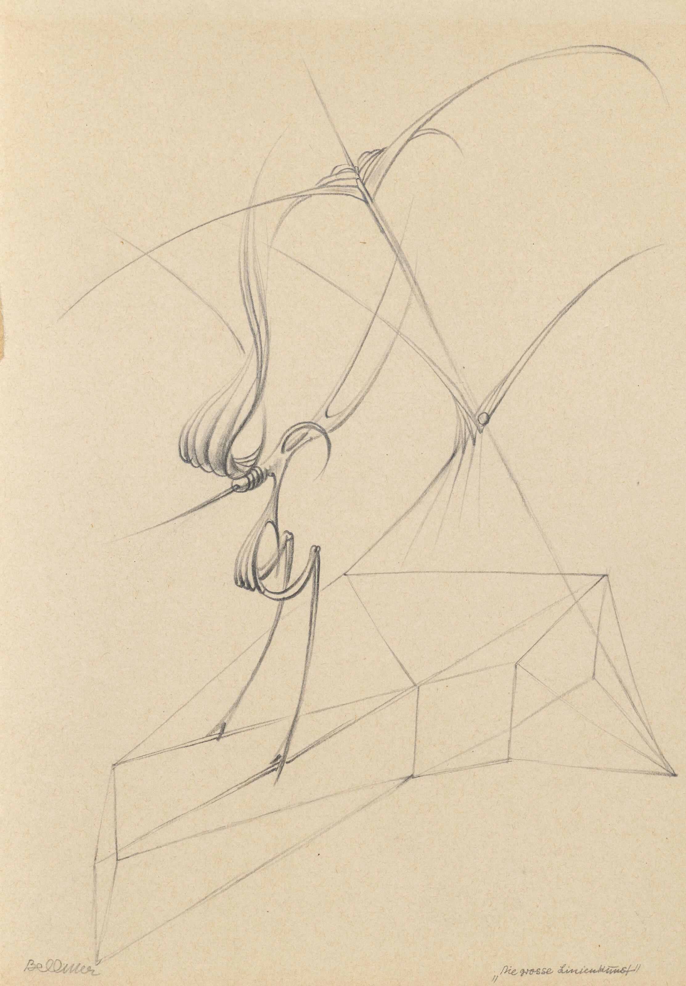 Hans Bellmer - Die Grosse Linienkunst