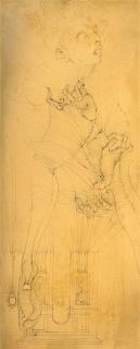 Hans Bellmer - Druckplatte zu einem Blatt aus Madame Edwarda