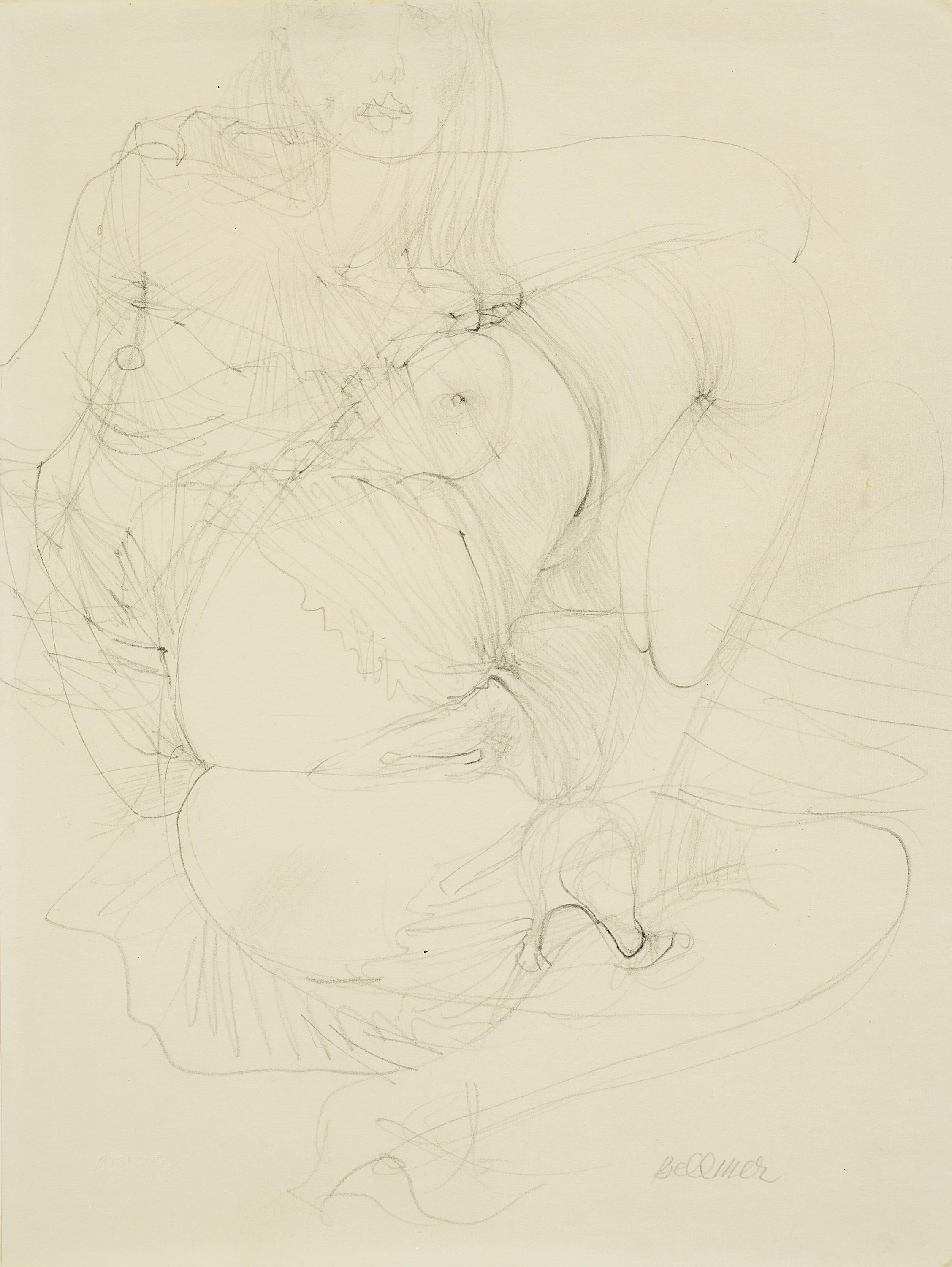 Hans Bellmer - Frauenakt.
