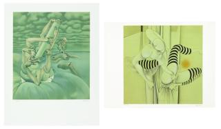 Hans Bellmer - Les Bas Reyes; And Etreintes