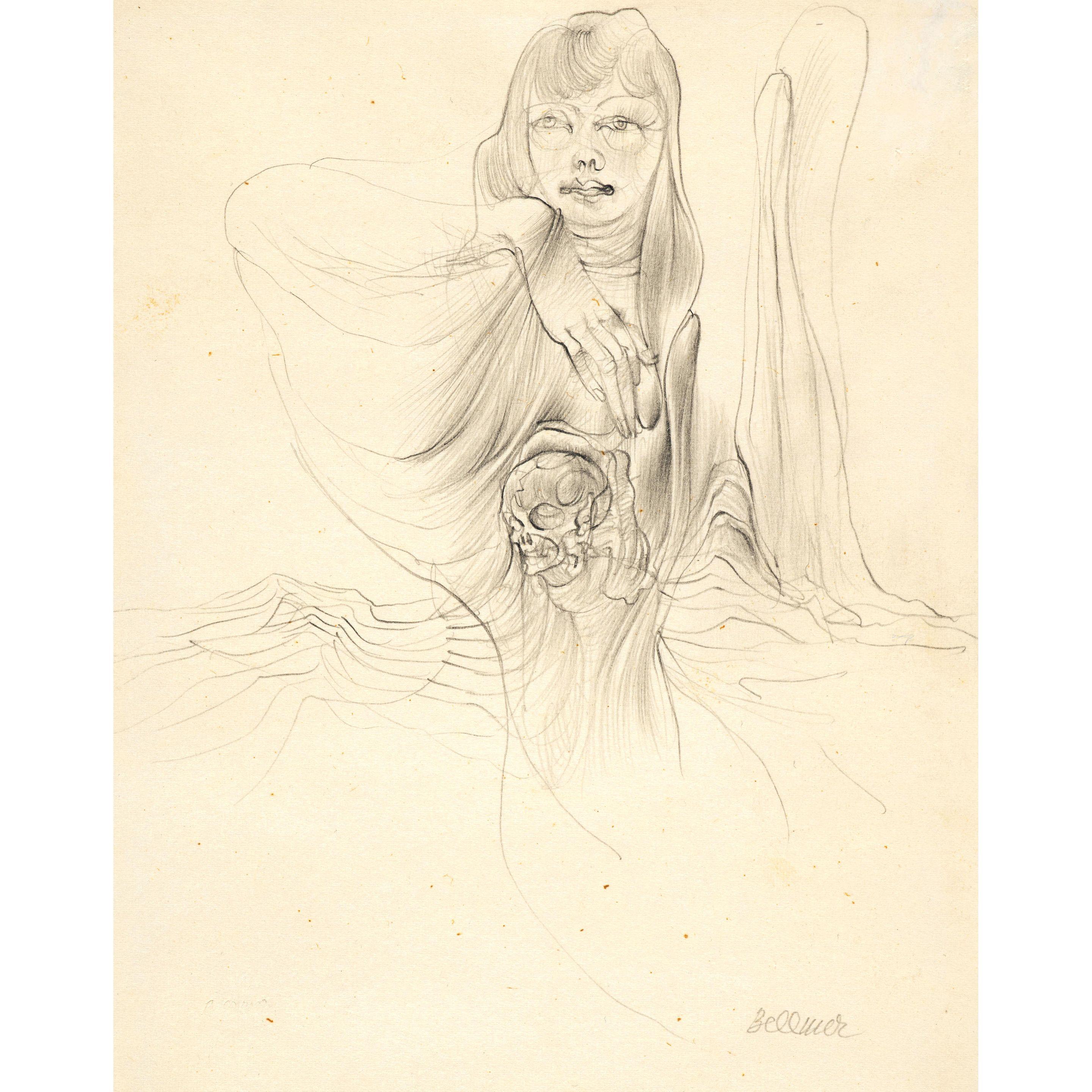 Hans Bellmer - Portrait de femme
