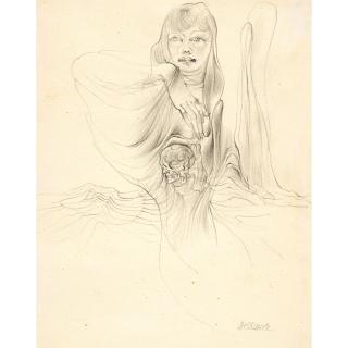 Hans Bellmer - Portrait de femme
