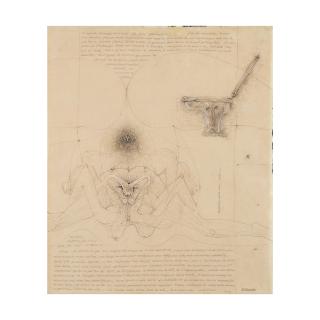 Hans Bellmer - Sans titre (À Sade IV)