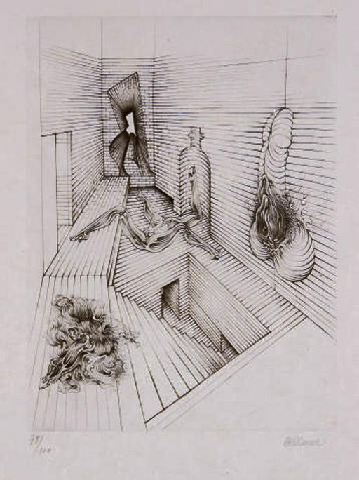 Hans Bellmer - Scène érotique