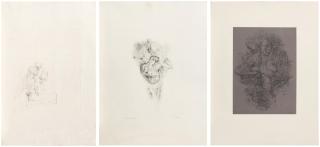 Hans Bellmer - Three etchings