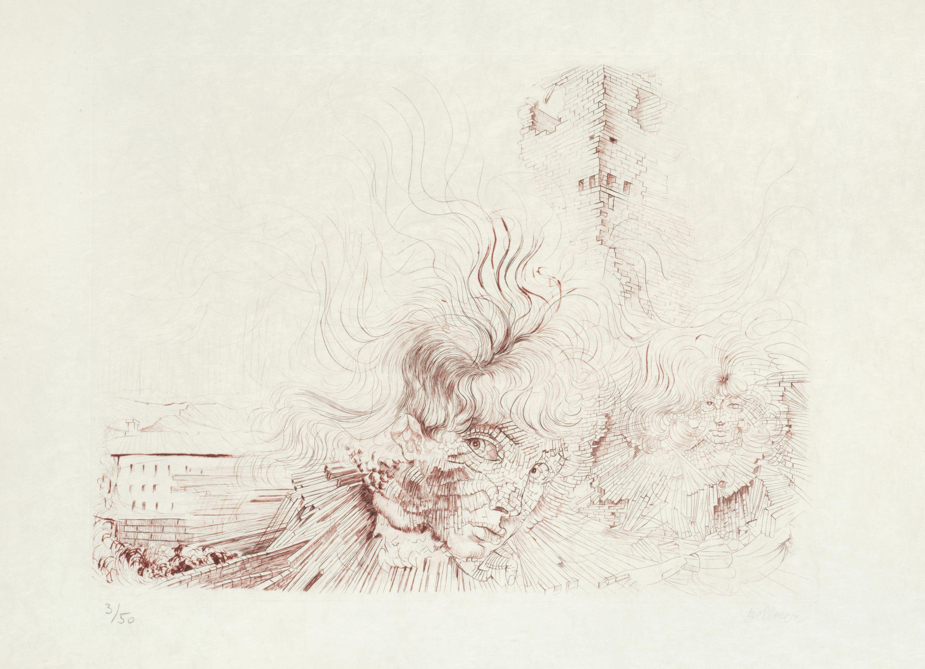 Hans Bellmer - Tuileries en Feu