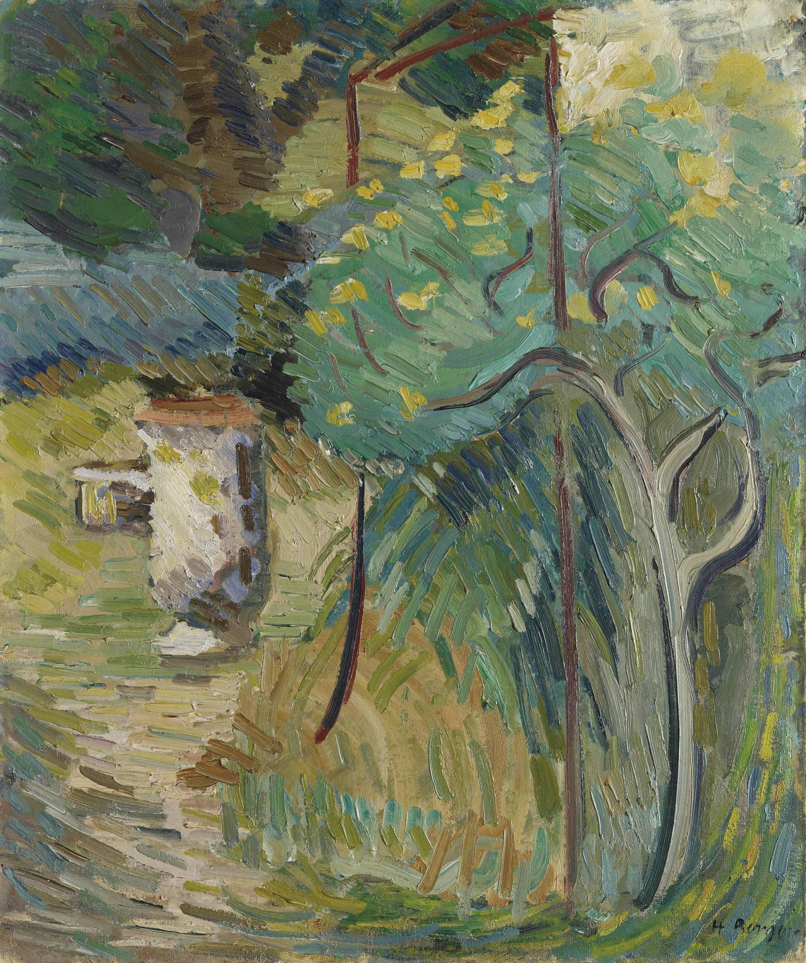 Hans Berger - Au jardin