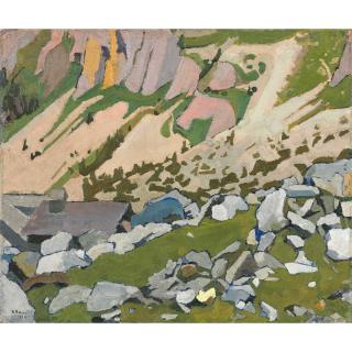 Hans Berger - Dans La Montagne, 1909 In The Mountains, 1909