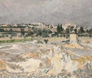 Hans Berger - Fontvieille In der Provence, 1939